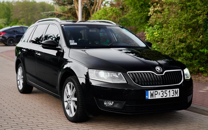 Skoda Octavia cena 45500 przebieg: 232000, rok produkcji 2015 z Płock małe 781